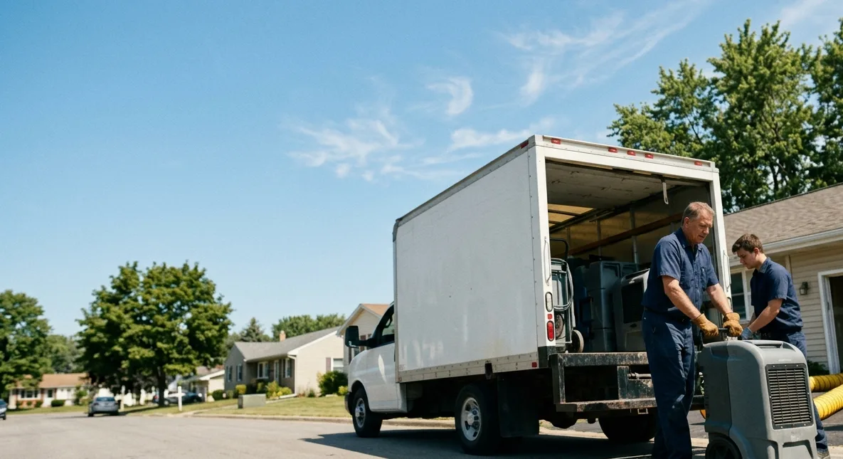 Water Damage Cleanup in Saint Marys, OH near me